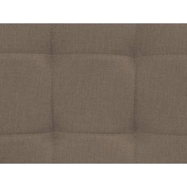 Tucson 3 Seater Sofa with Tucson Armchair - Cocoa, Chestnut (Fabric) - 7 - Burlap texture, woven pattern, coarse fabric