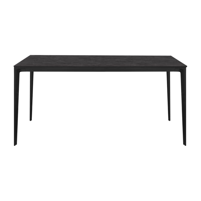 Edna Dining Table 1.6m - Dark Slate (Sintered Stone) - 2