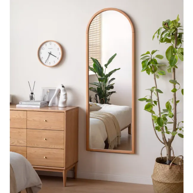 Donnie Standing Wall Mirror - Walnut (2 Sizes) - 2