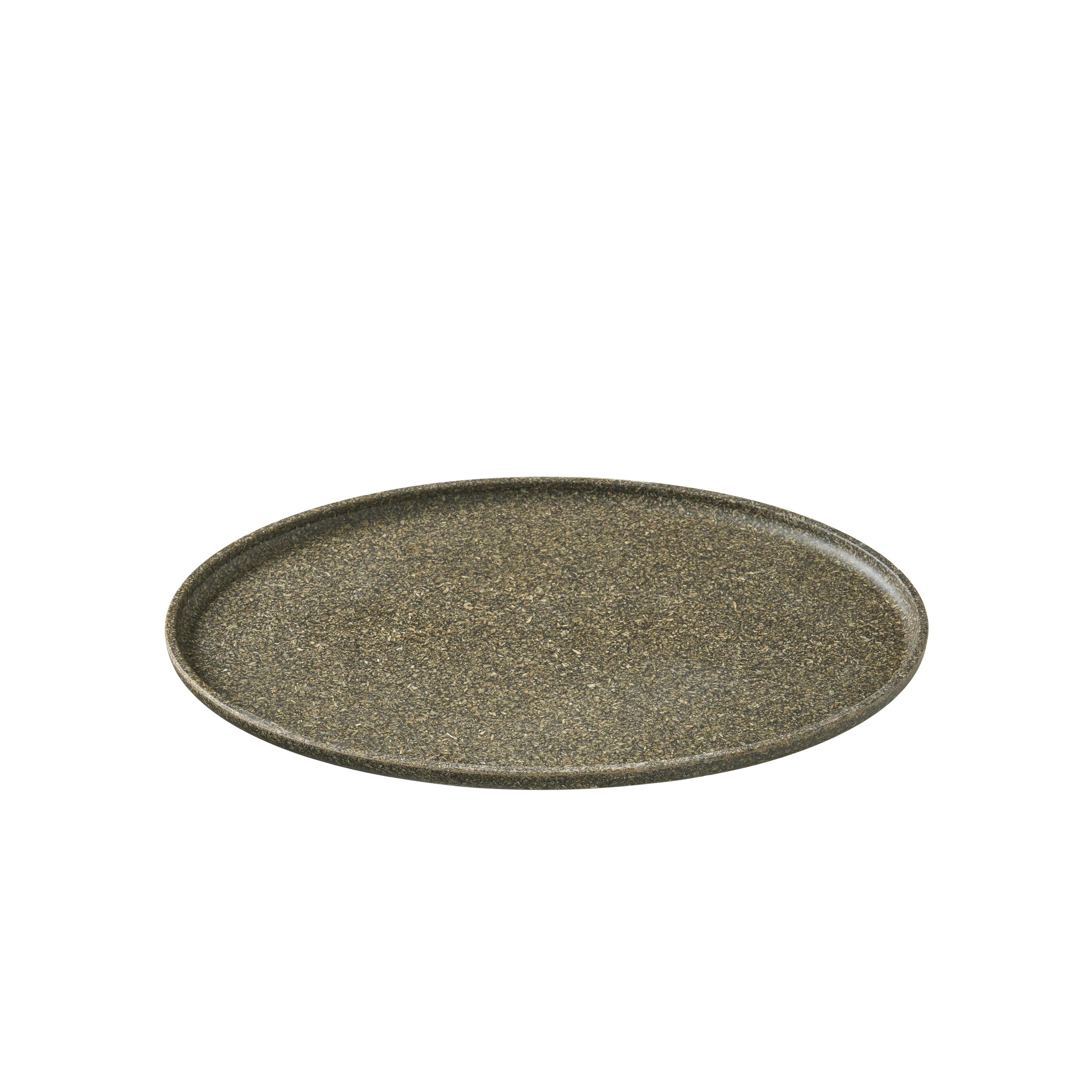 Sonite Husk Round Tray - Charcoal
