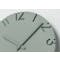 Carved Coloured Clock - Gray - 2 Sizes - 2