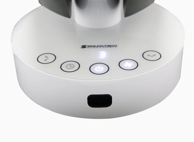 SOUNDTEOH 6 Inch Air Circulator Fan with Remote Control - 2