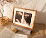 4-in-1 Wooden Photo Frame - Natural - 8