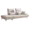 Cornell 3 Seater Adjustable Sofa - Cream (Pet Friendly)