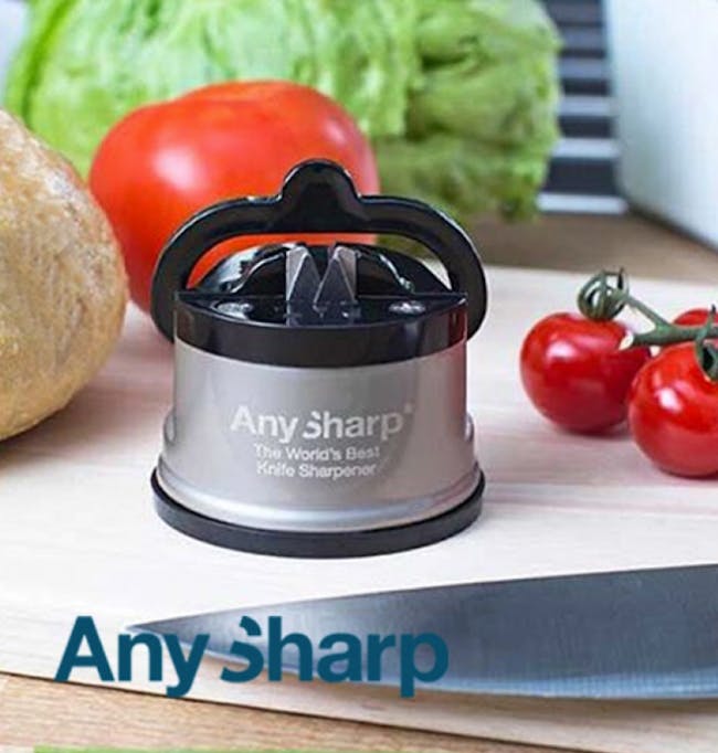 AnySharp Knife Sharpener - Silver - 2