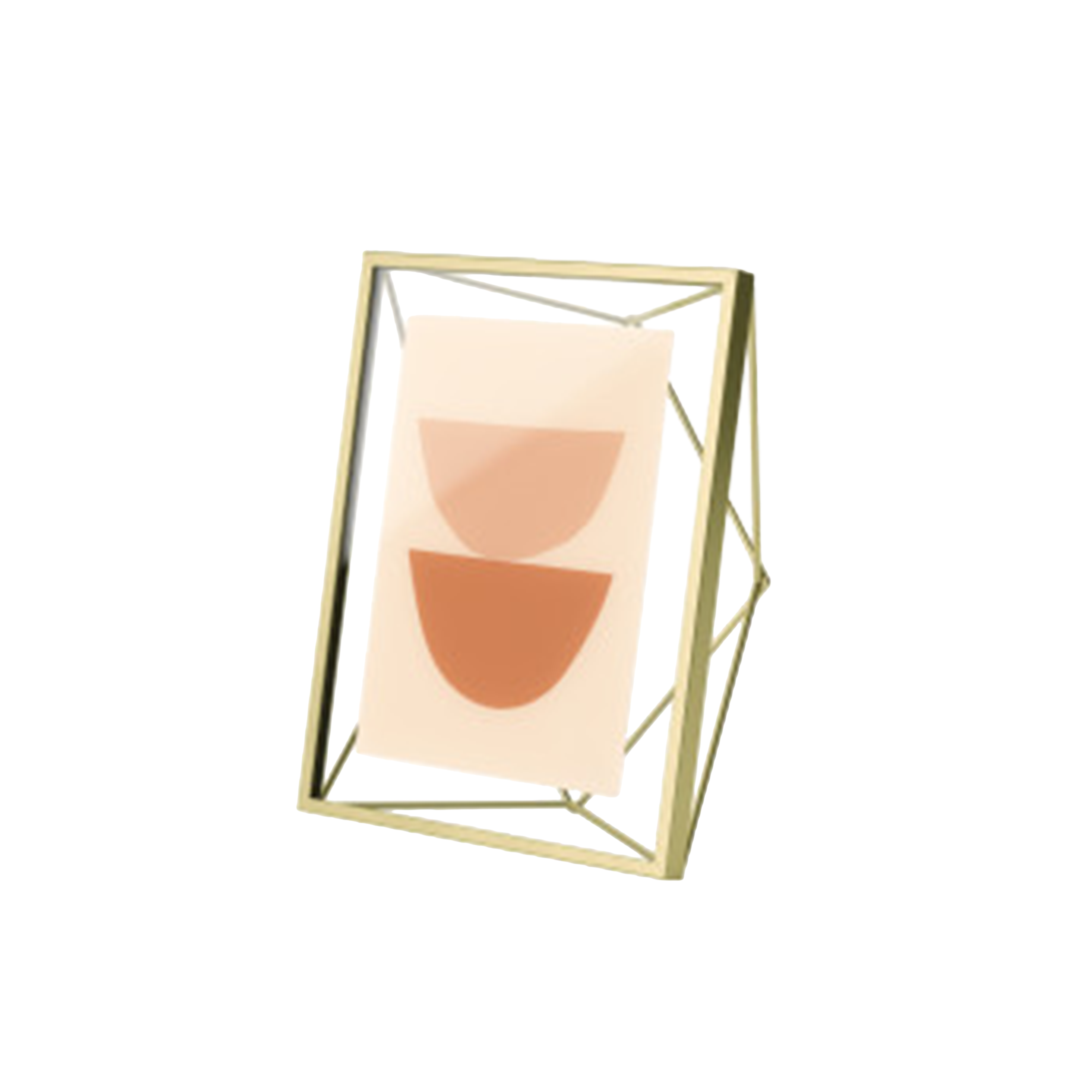 Prisma Photo Display 5 x 7 - Brass