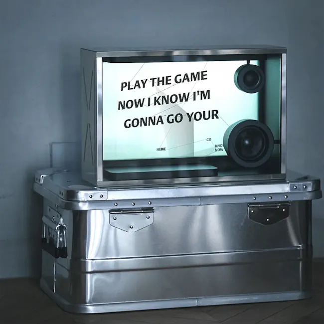 Cotodama Lyric Speaker Box - Military Silver - 7