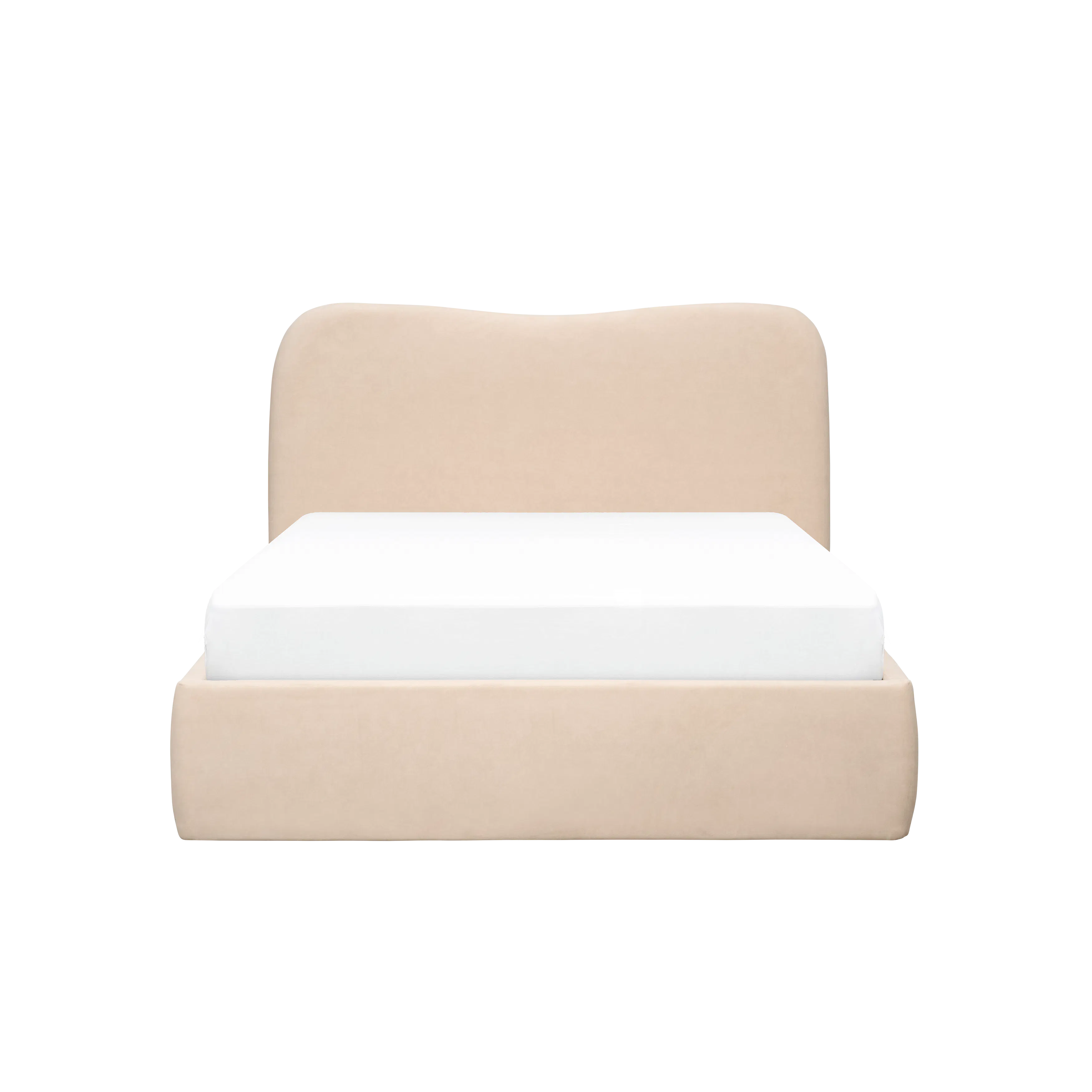 Arianna Queen Storage Bed - Almond (Pet Friendly)