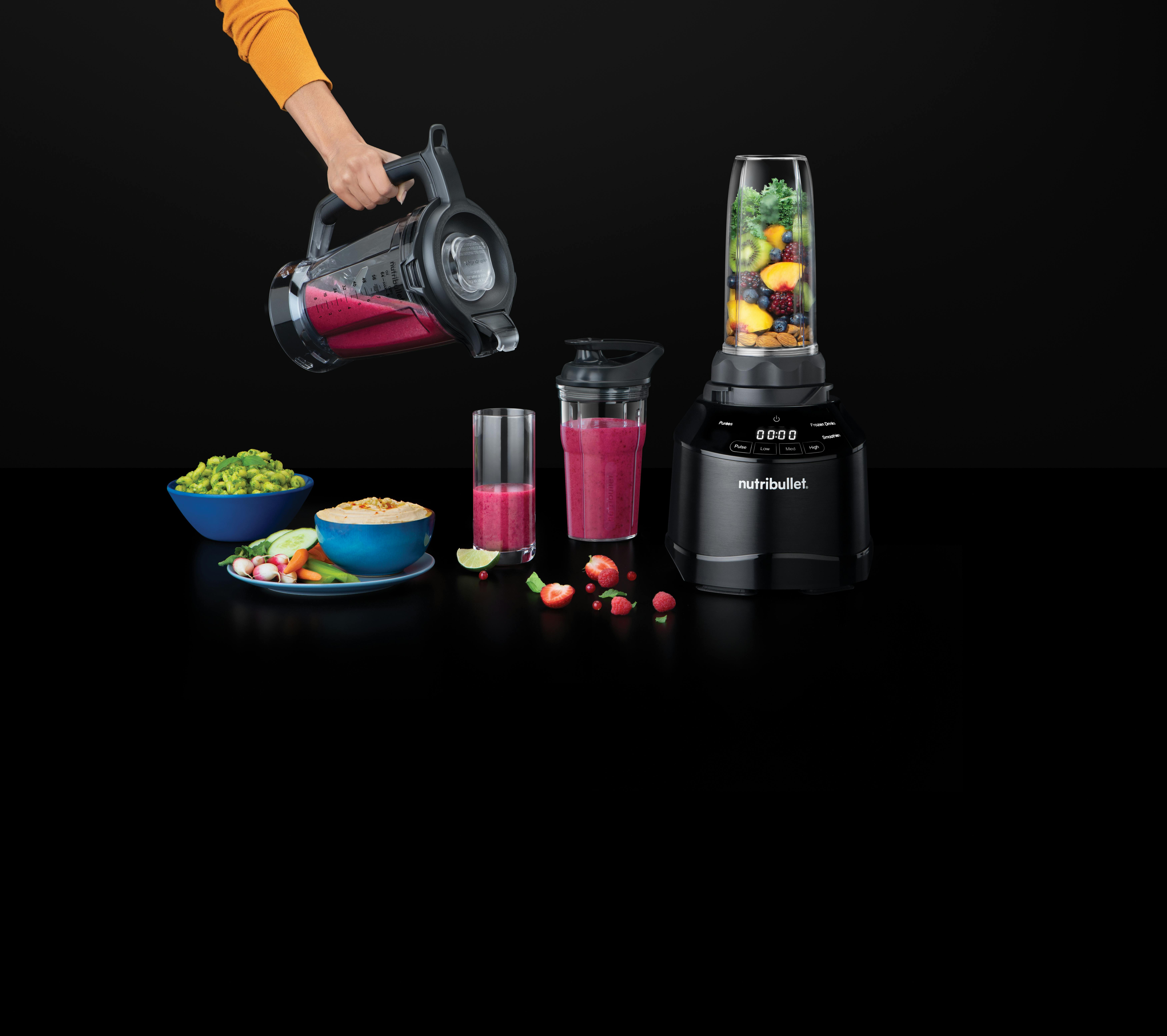 Nutribullet Smart Touch Blender Combo with Single-Serve Cups