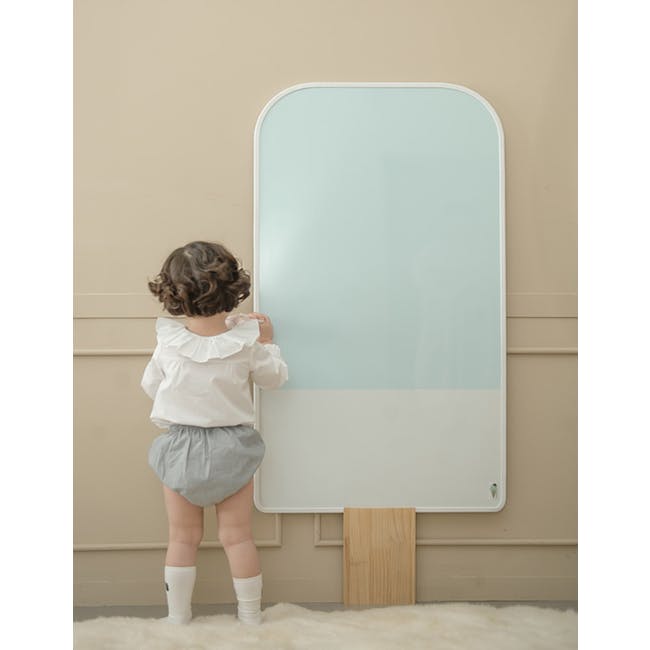 Momsboard Ice Cream Magnetic Writing Board - Baby Blue (2 Sizes) - 1