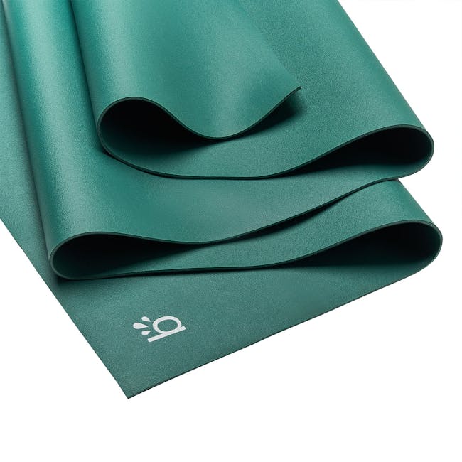 Beinks b'LOVE Recycled Rubber Yoga Mat - Emerald (4mm) - 3