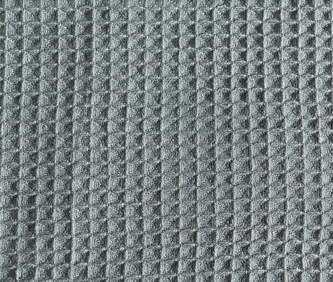 Aubrey Waffle Throw - Dark Grey - 4
