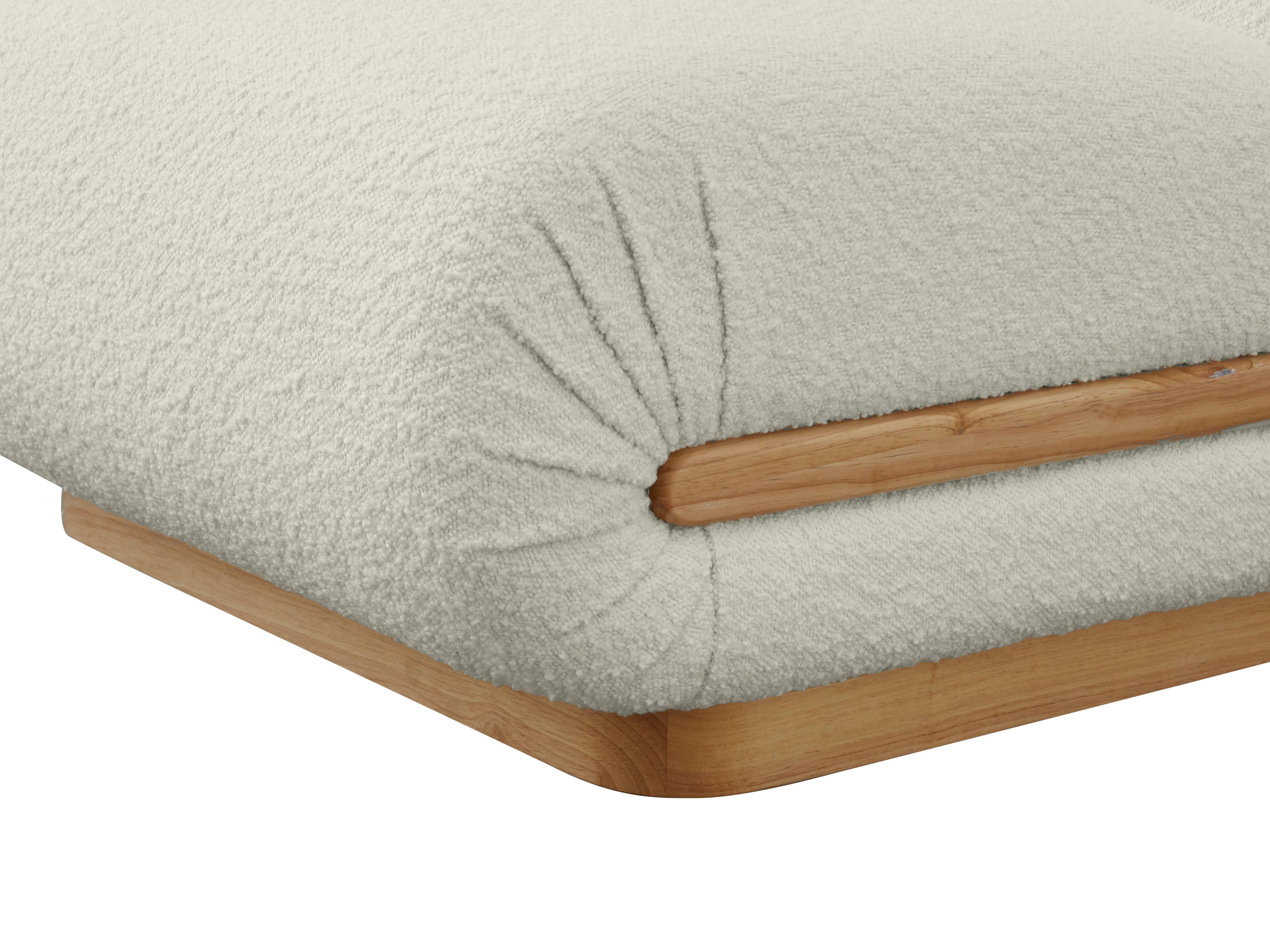 Eloise Lounge Chair - 11 - Soft, fluffy, white, textured, cozy, comfortable, plush, warm, inviting, luxurious, high-quality