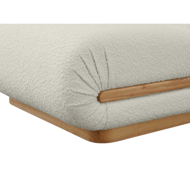 Eloise Lounge Chair - 11 - Soft, fluffy, white, textured, cozy, comfortable, plush, warm, inviting, luxurious, high-quality