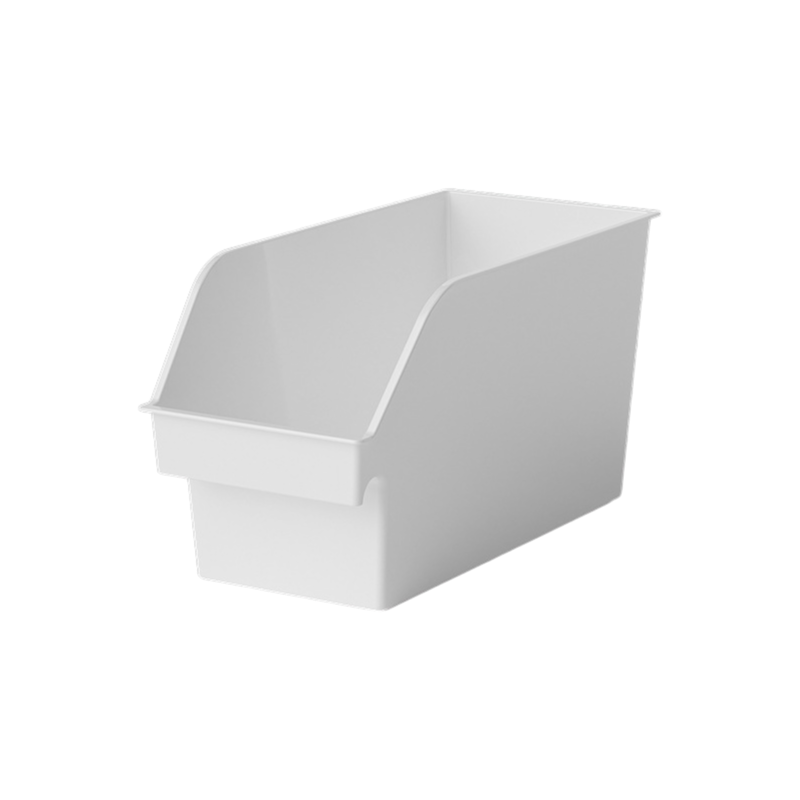 Ivy Open-Top Medium Storage Bin - White