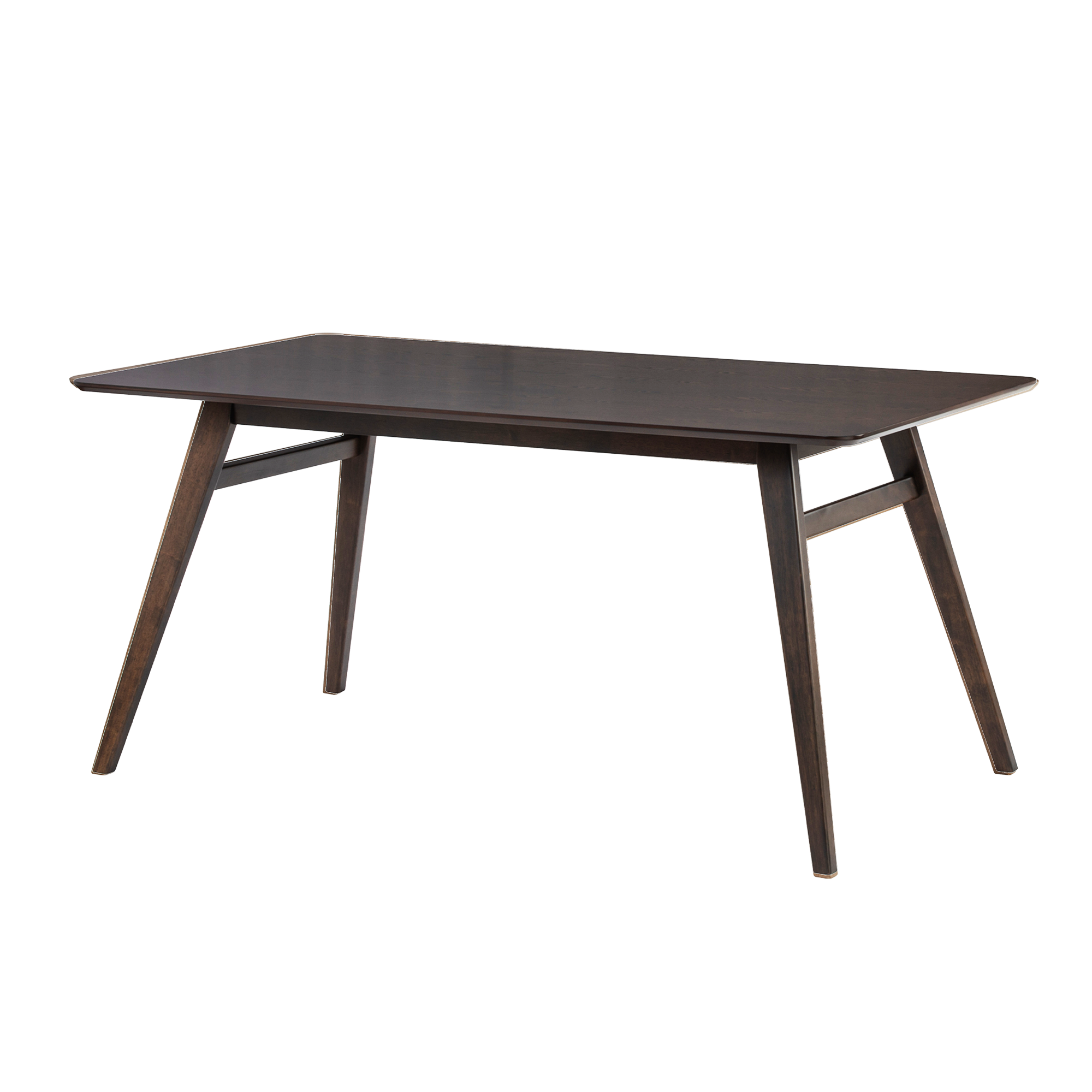 Cadell Dining Table 1.6m - Dark Chestnut
