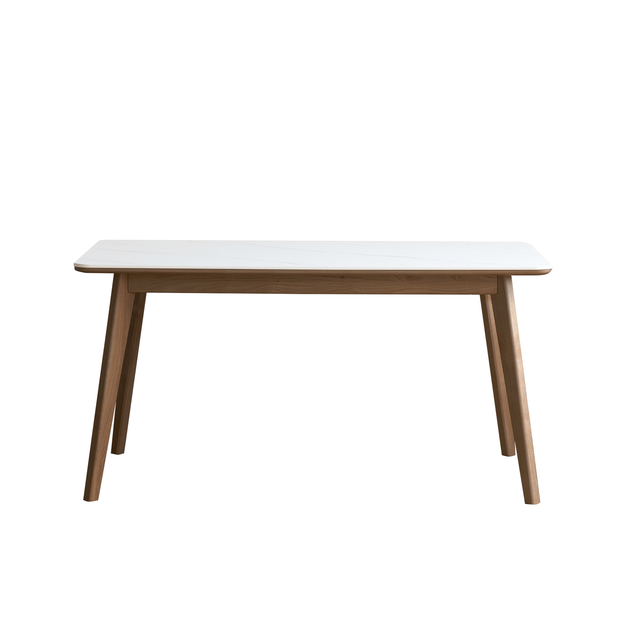 Nellie Dining Table 1.6m - Walnut (Sintered Stone)