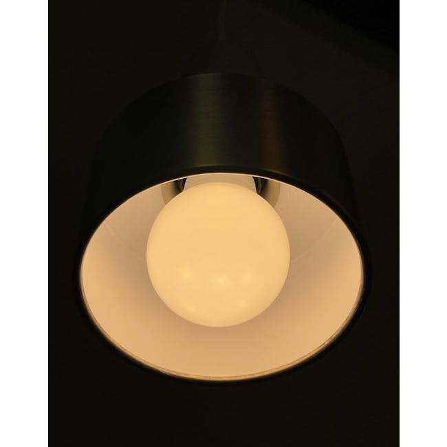 Victoria Pendant Lamp - Black, Light Grey - 3