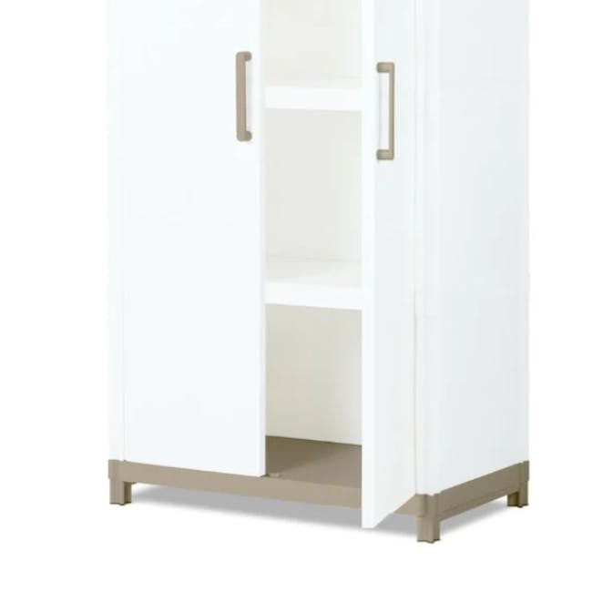 Flo Tall Storage Cabinet - Snow - 2