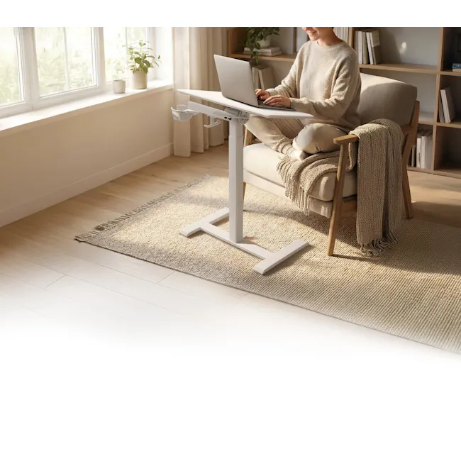 TTRacing TACTO Portable Standing Desk - Walnut - 9