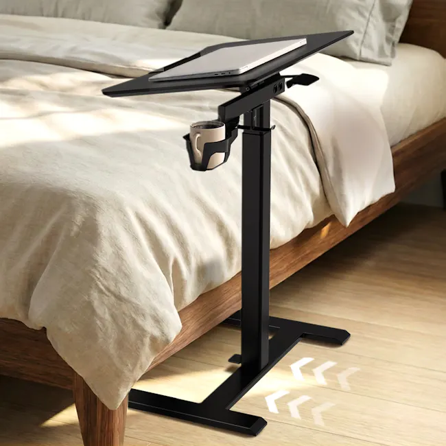 TTRacing TACTO Portable Standing Desk - Walnut - 7
