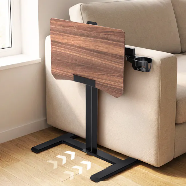 TTRacing TACTO Portable Standing Desk - Walnut - 8