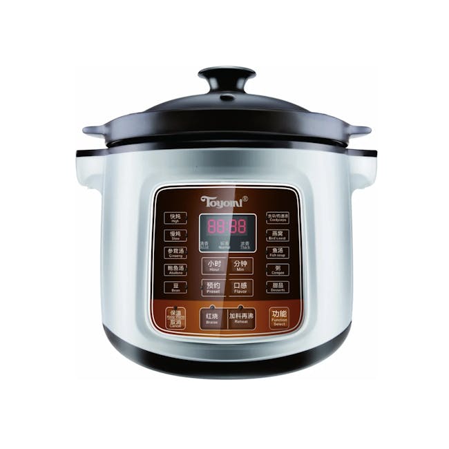 TOYOMI 4.0L Micro-com High Heat Stew Cooker HH 6080 - 1