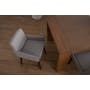 Clarkson Dining Table 1.8m in Cocoa with 4 Fabian Dining Chairs in Dolphin Grey - 16