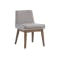 Fabian Dining Chair - Cocoa, Dolphin Grey (Fabric)