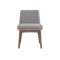 Fabian Dining Chair - Cocoa, Dolphin Grey (Fabric) - 8