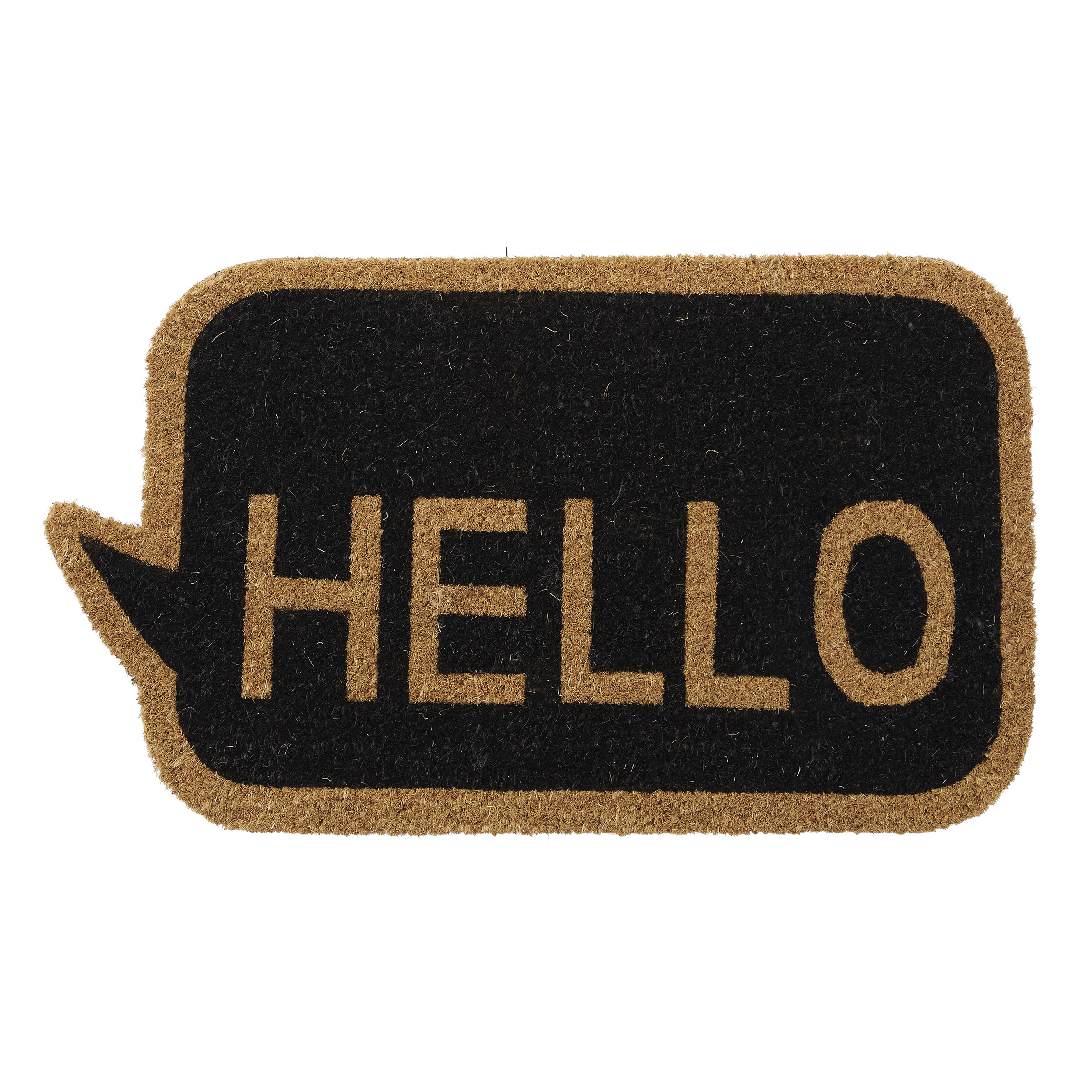 Hello Bubble Coir Door Mat
