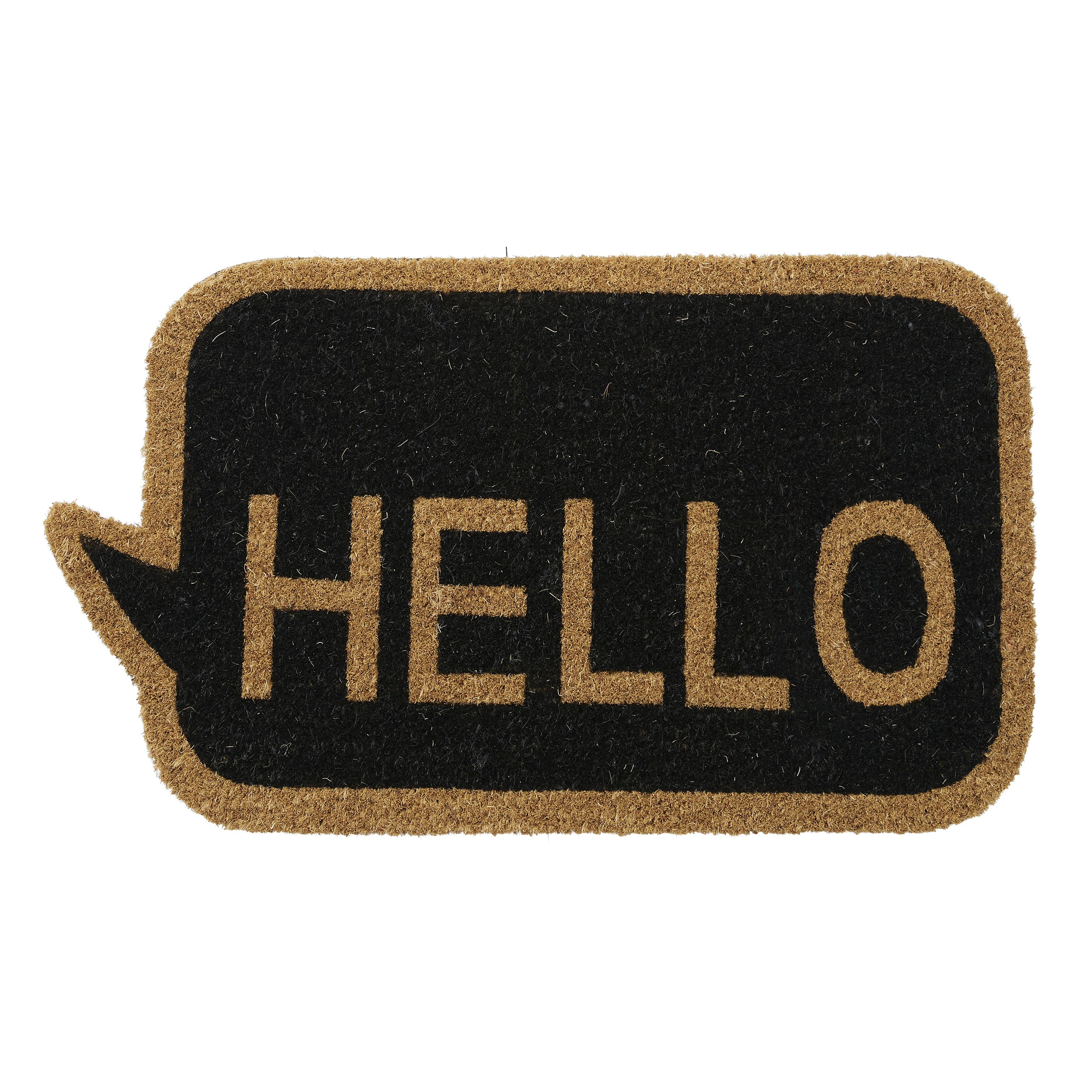 Hello Bubble Coir Door Mat, Coir Door Mats by HipVan HipVan