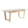 (As-is) Meera Extendable Dining Table 1.6m-2m - Natural, Taupe Grey - 14