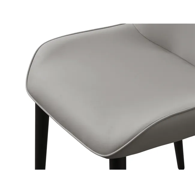 Santiago Dining Chair - Taupe (Faux Leather) - 5