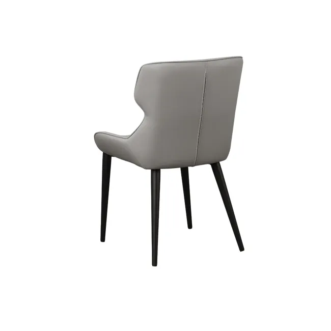 Santiago Dining Chair - Taupe (Faux Leather) - 4