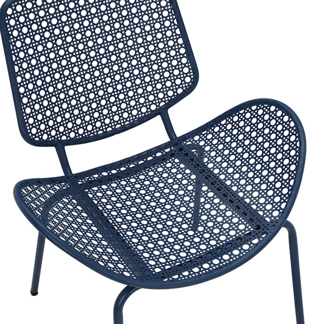 Lionel Outdoor Chair - Blue - 4
