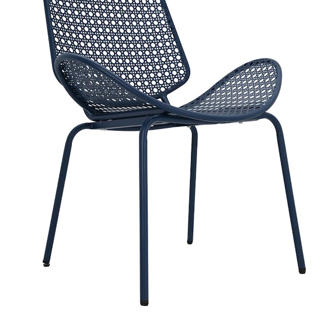 Lionel Outdoor Chair - Blue - 5