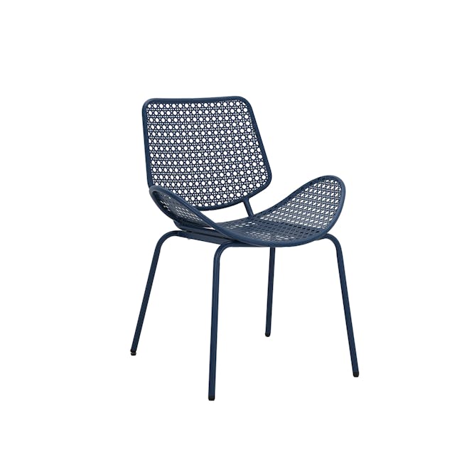 Lionel Outdoor Chair - Blue - 0