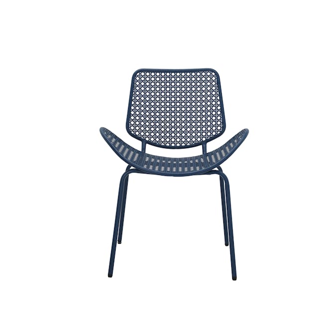 Lionel Outdoor Chair - Blue - 1