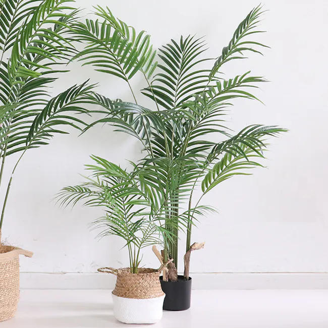 Potted Faux Areca Palm Tree 180 cm - 7