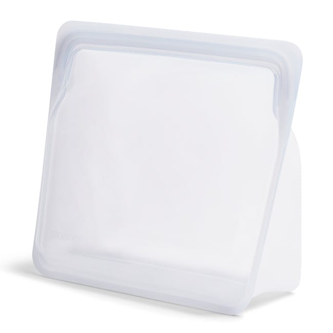Stasher Reusable Silicone Bag - Stand-Up - Clear - 11