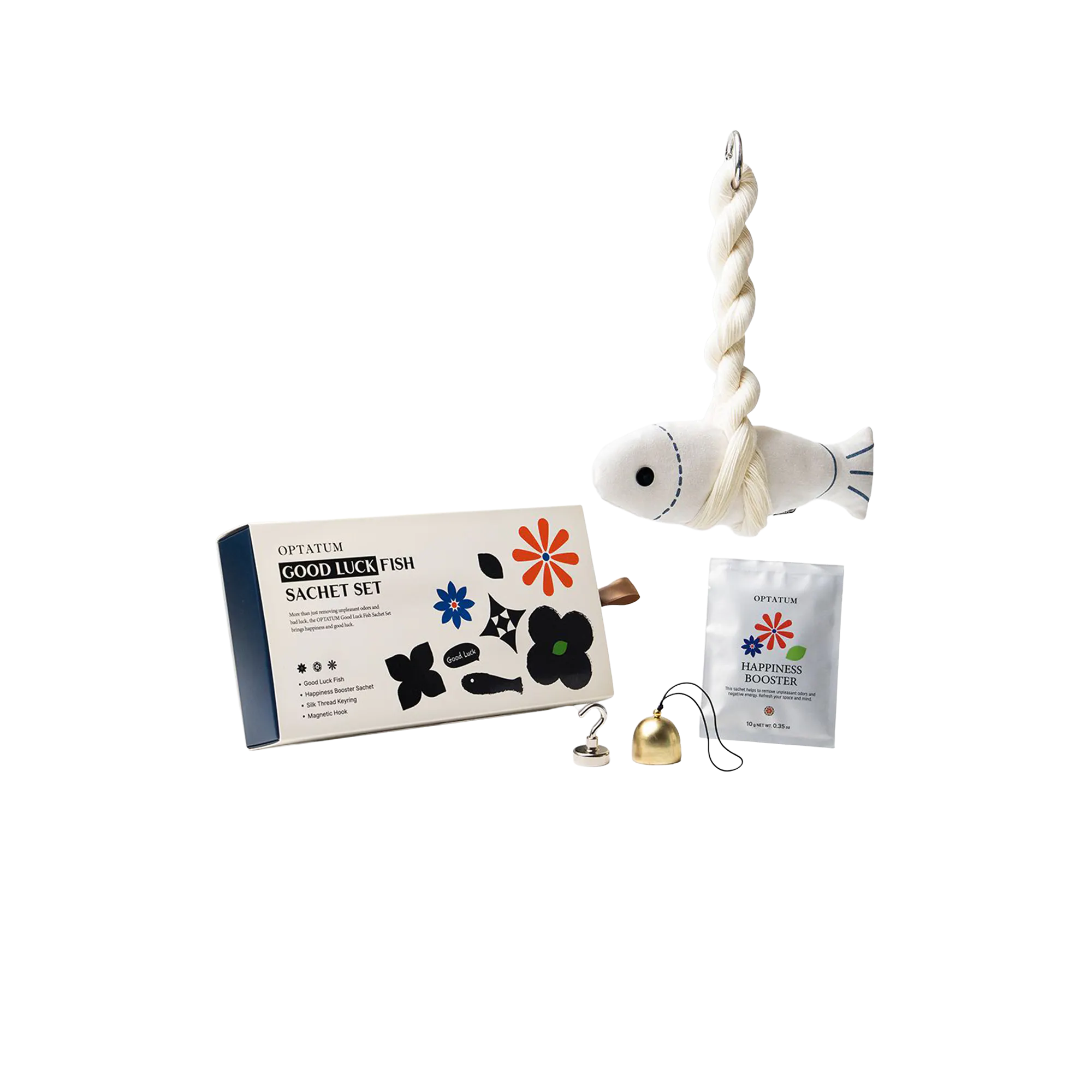 OPTATUM Good Luck Fish Diffuser Gift Set - Happiness Booster