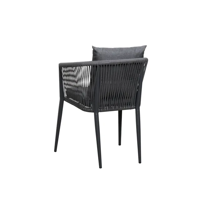 Grayne Outdoor Armchair - Dark Grey - 4