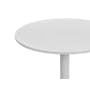 Cyrus Round Bar Table 0.6m - White - 3