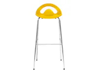 Cocktail High Bar Stool - Mango Yellow