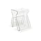 Magino Stool with Magazine Rack - Clear - 0