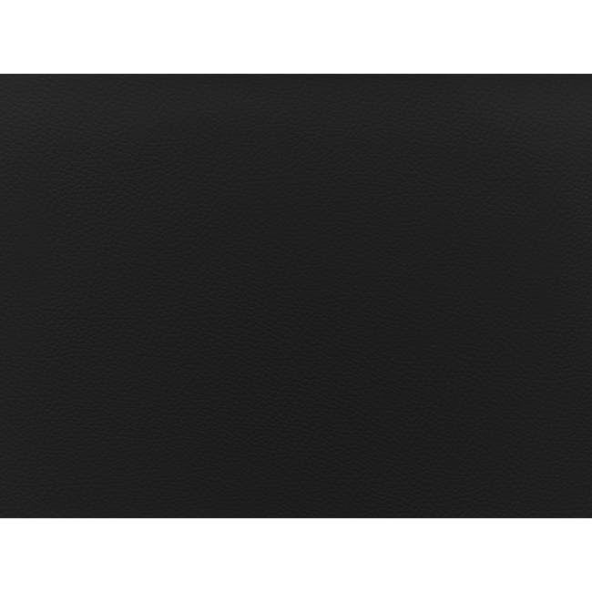 ESSENTIALS Super Single Storage Bed - Black (Faux Leather) - 11