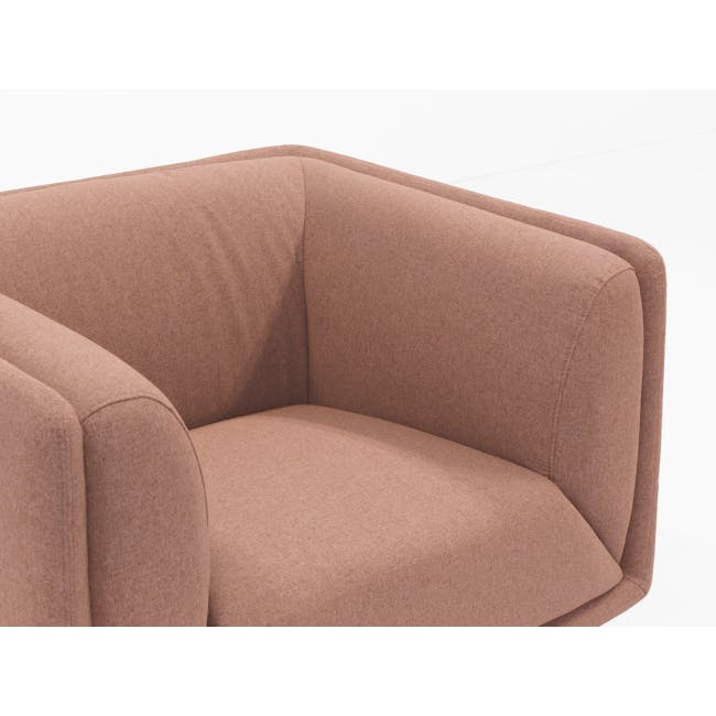 (As-is) Audrey Armchair - Blush - 7