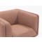 Audrey 2 Seater Sofa with Audrey Armchair - Blush - 2