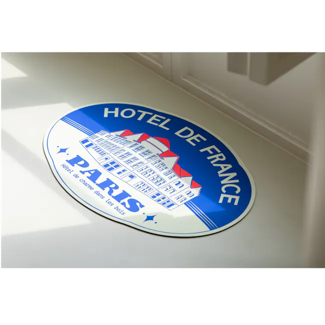 DAILYLIKE Washable Soft Diatomite Bath Mat - Hotel France - 2